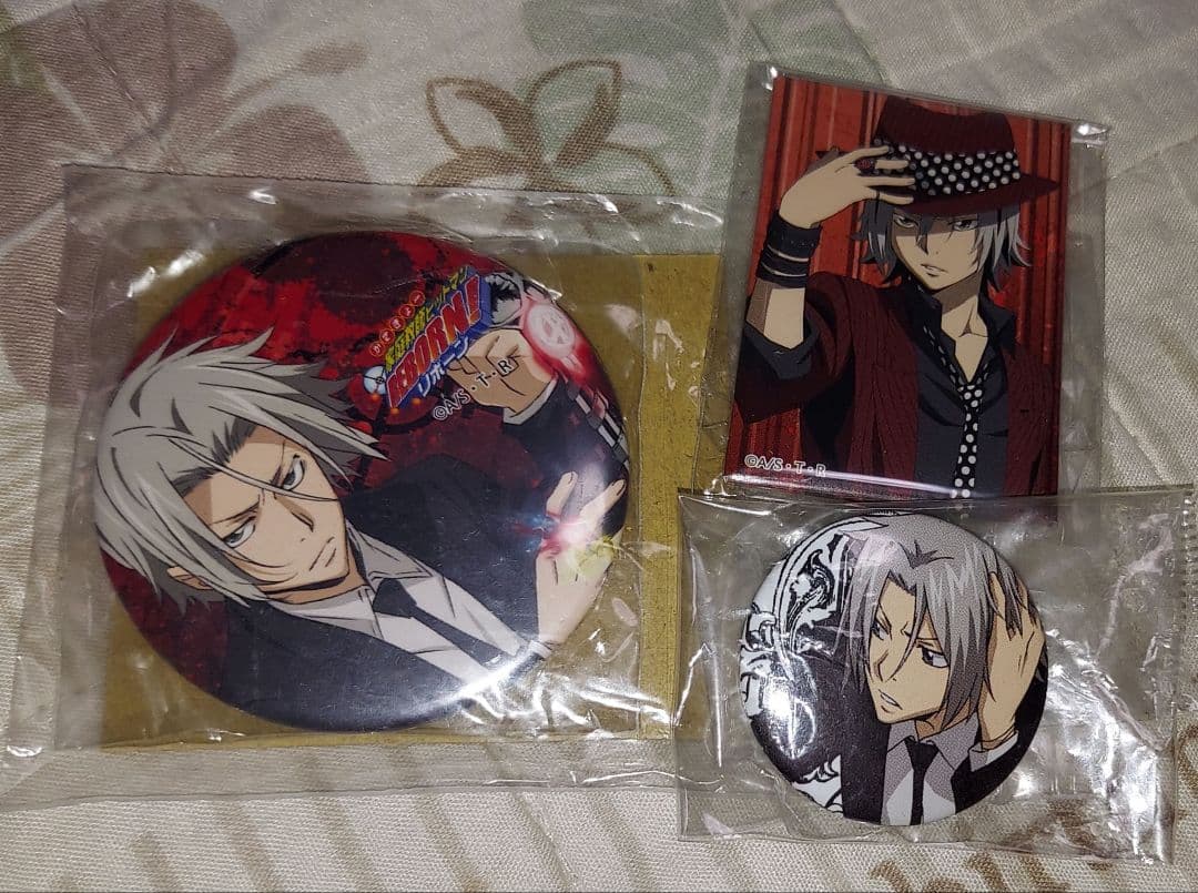 REBORN 獄寺　バッジ セット