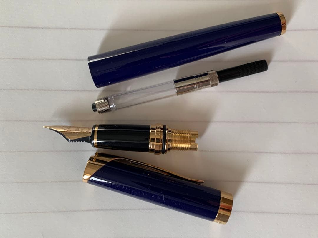 ウォーターマン 万年筆 レタロン ペン先18K F