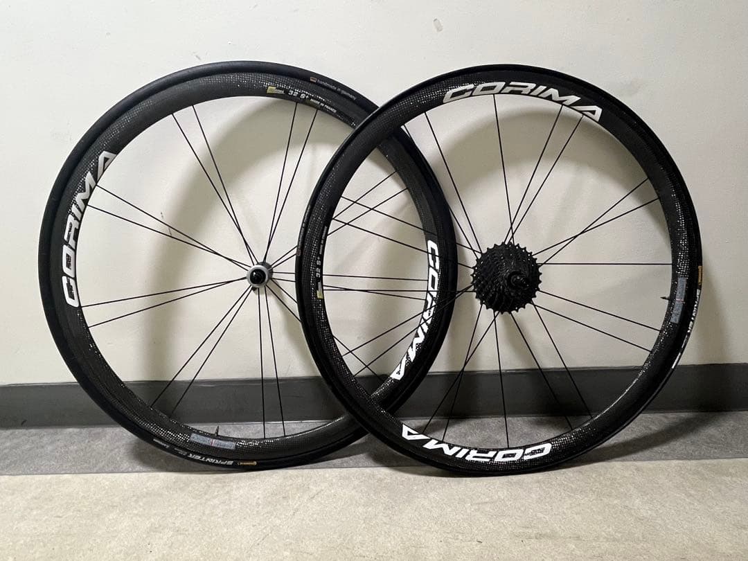 m*w様 CORIMA 32S + カーボンチューブラー　ホイール　11s リム