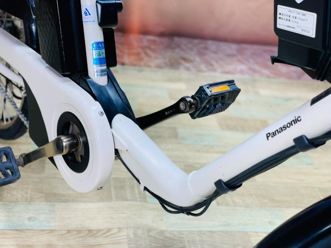 22インチ 愛知静岡配送有 パナソニック 子供乗せ電動アシスト自転車　Y1417