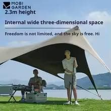 MOBI GARDEN タープ サンシェルター　グレー