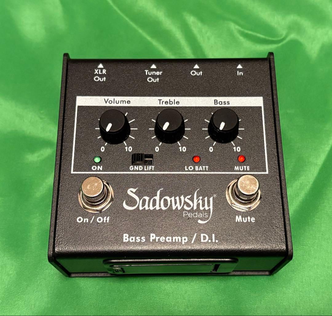 【超美品】Sadowsky Pedals Bass Preamp / D.I.