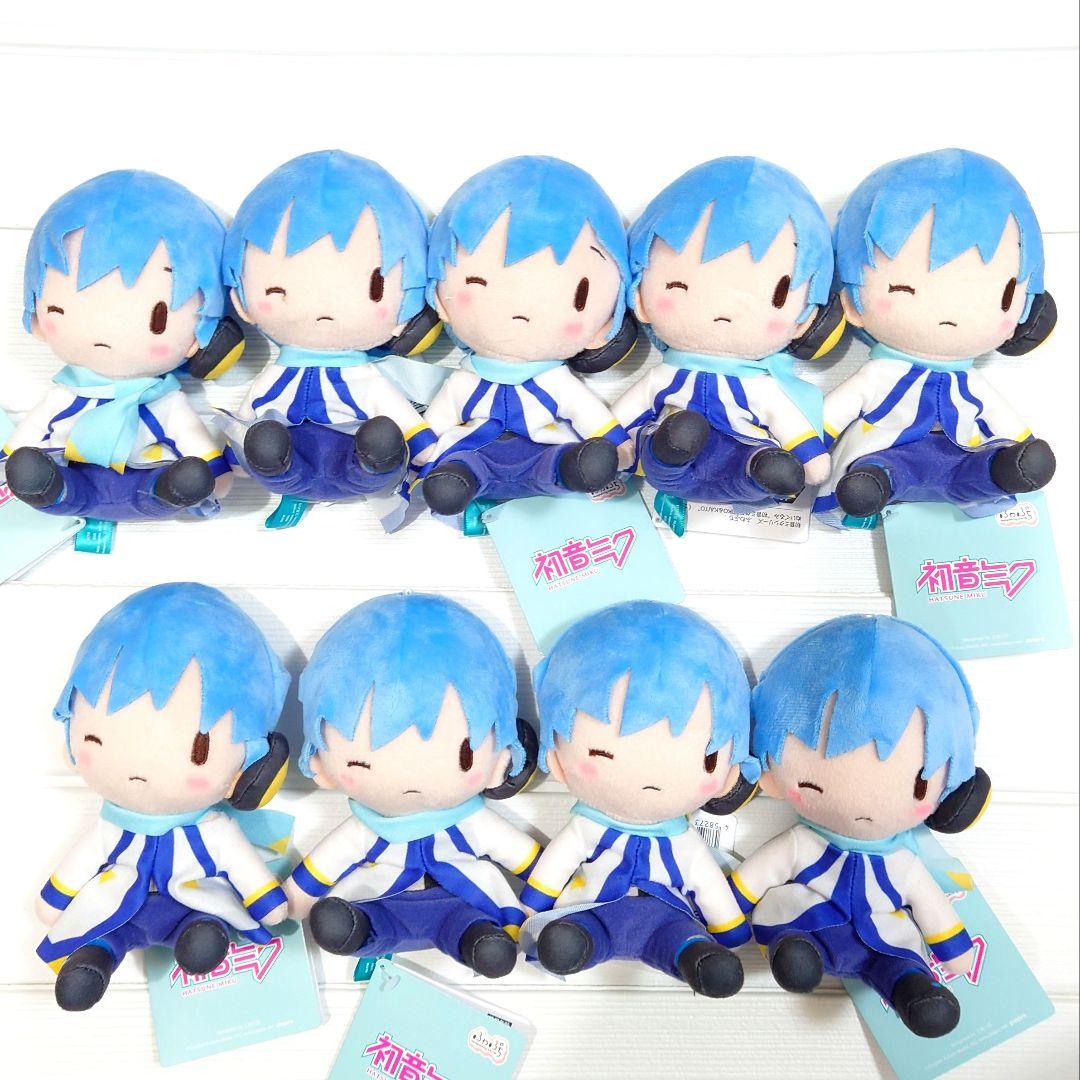 初音ミクシリーズ ふわぷち ぬいぐるみ KAITO 9個セット