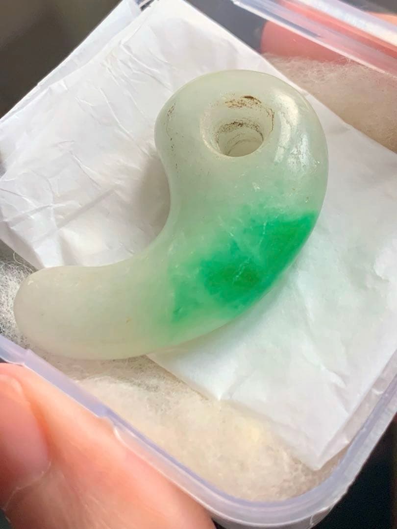 古墳期　出土　ろうかん糸魚川翡翠勾玉　縄文　弥生　石器　大珠　根付　土器　化石