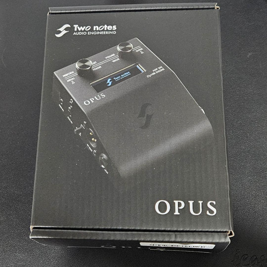 【美品アンプ／キャビ・シミュレーター】TWO NOTES Opus