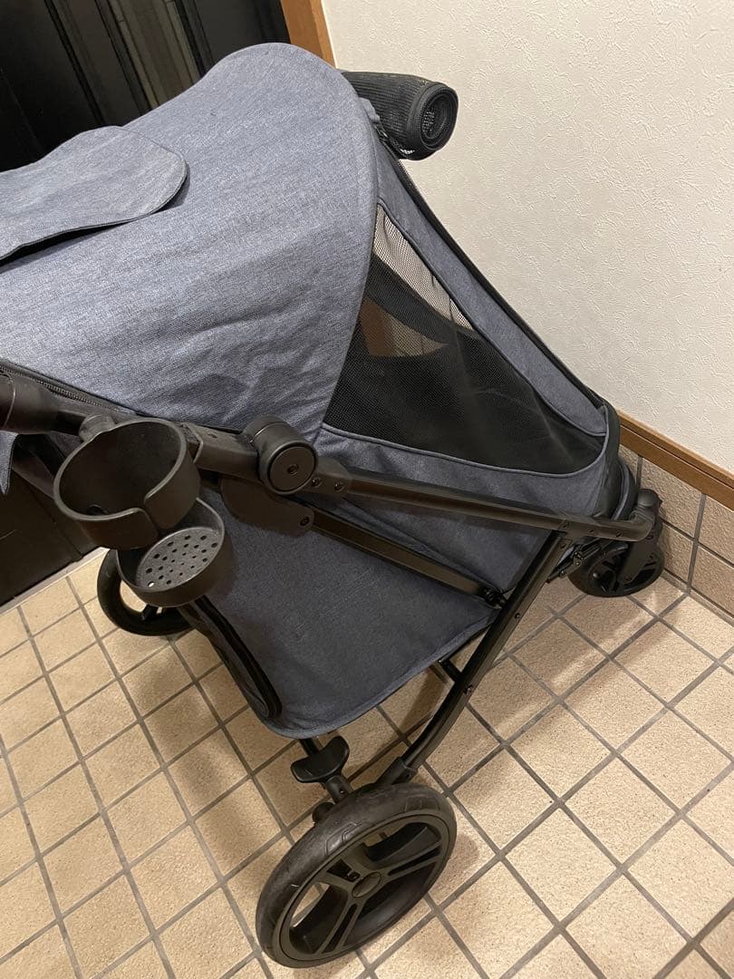 ペットパラダイス smooca ラージ ペットカート 強化メッシュ 多頭飼い