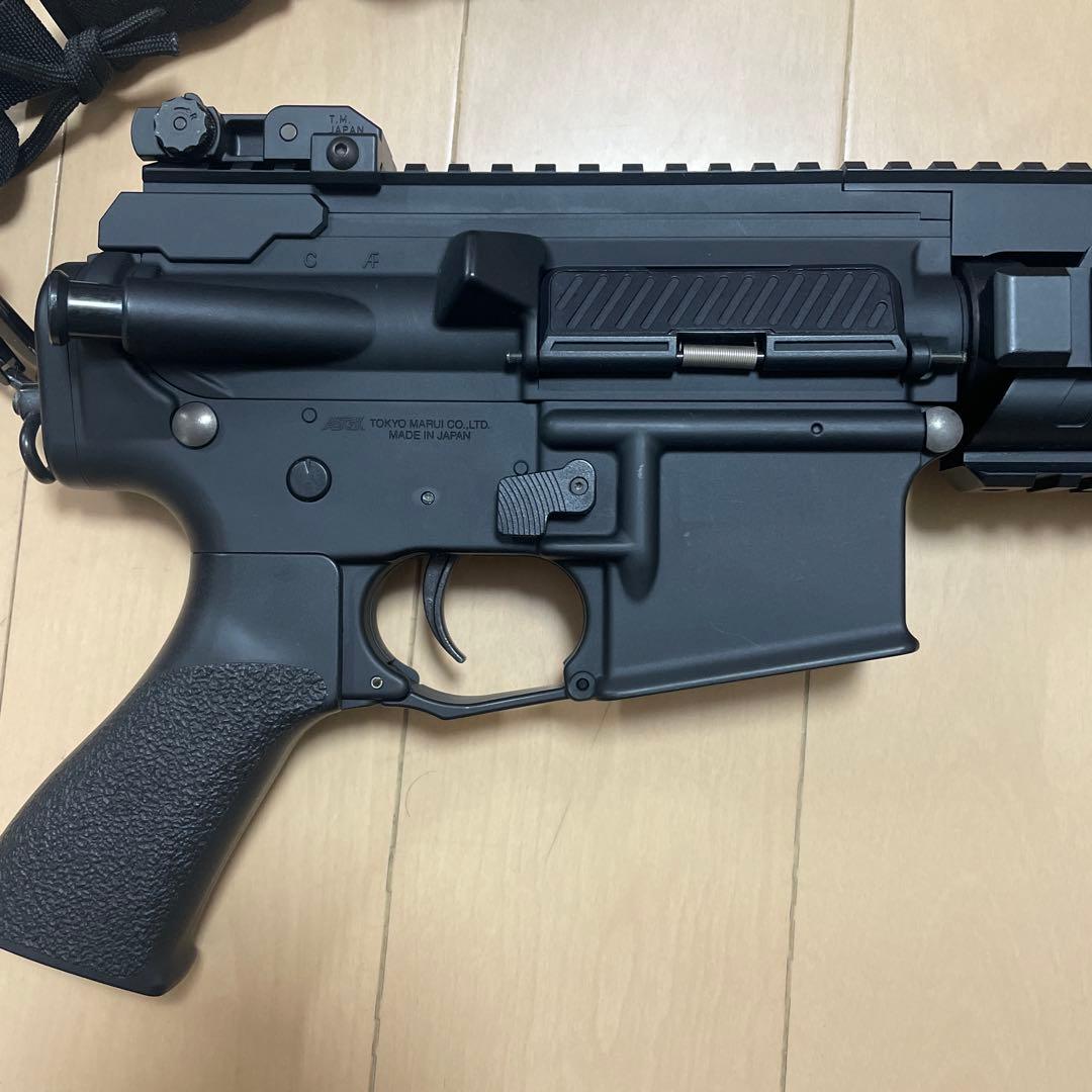 東京マルイM4パトリオットHCハイサイクル電動ガン バッテリー・マガジン2個付き