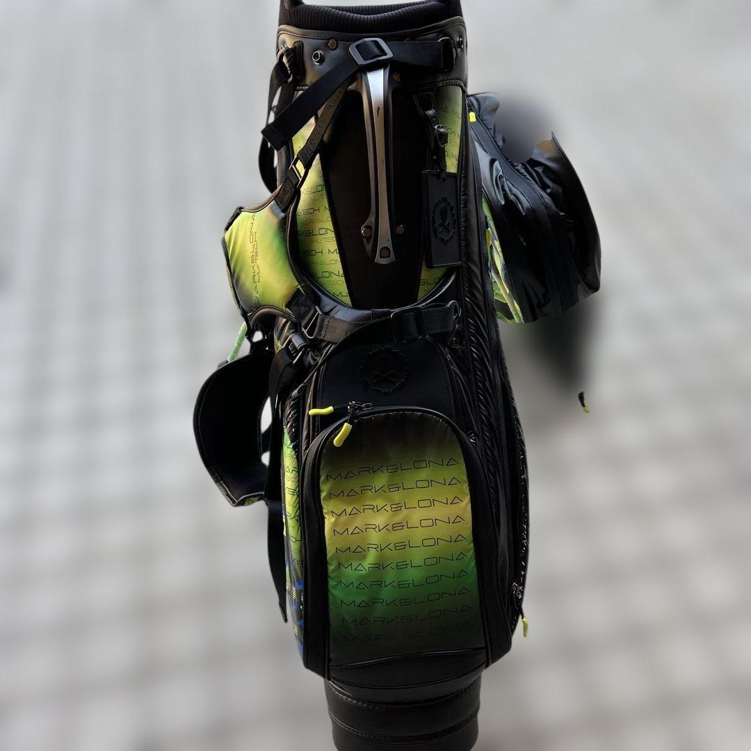 AQUAマン！　　マーク＆ロナ　キャディーバッグ　スタンド　ブラック