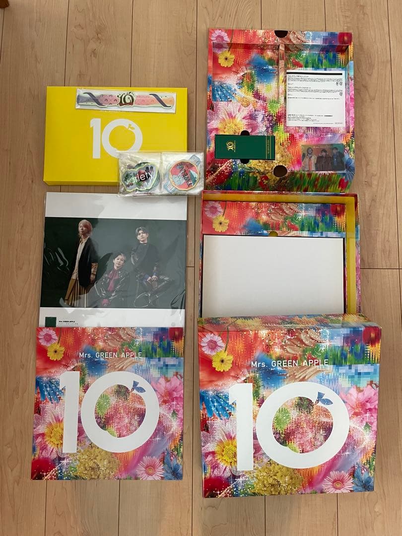 Mrs. GREEN APPLE 10 コンプリートボックス グッズのみ