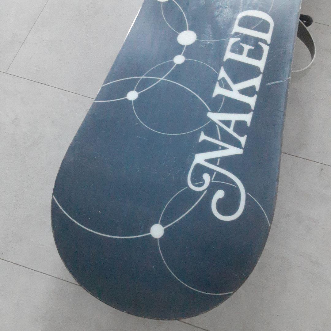 NAKED MILWEL スノーボードセット 156 キスマーク ビンディング付