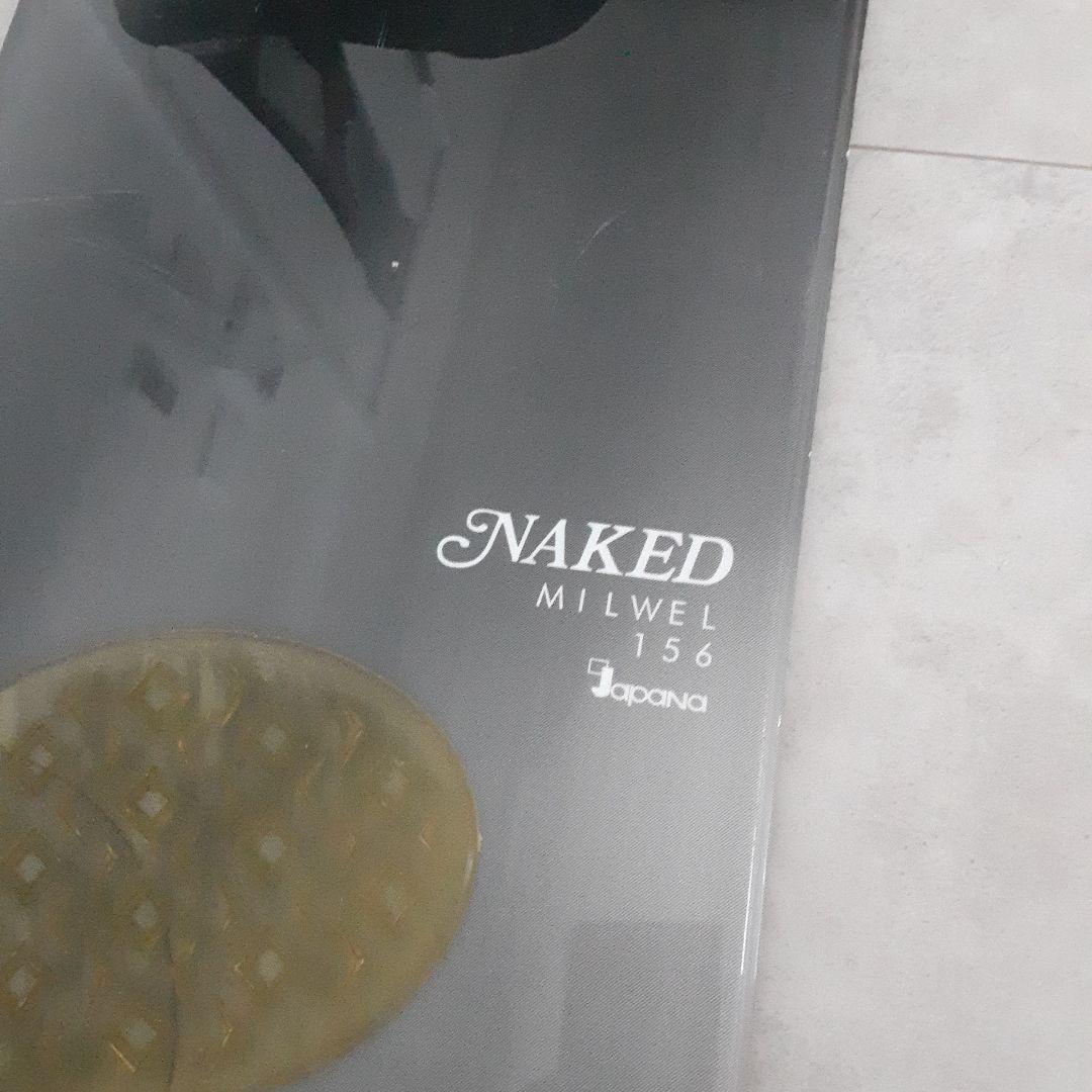 NAKED MILWEL スノーボードセット 156 キスマーク ビンディング付