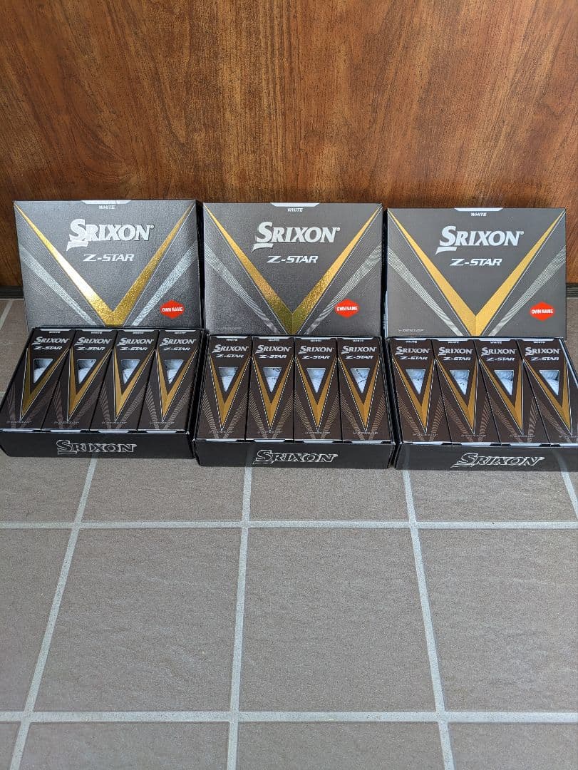 【一週間限定】Srixon Z-STAR ゴルフボール 　3ダース