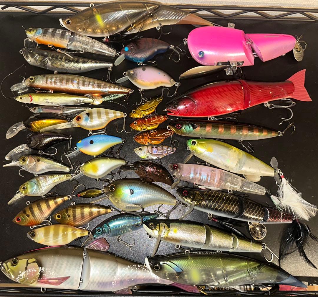 バス釣り引退セット ルアーワーム小物