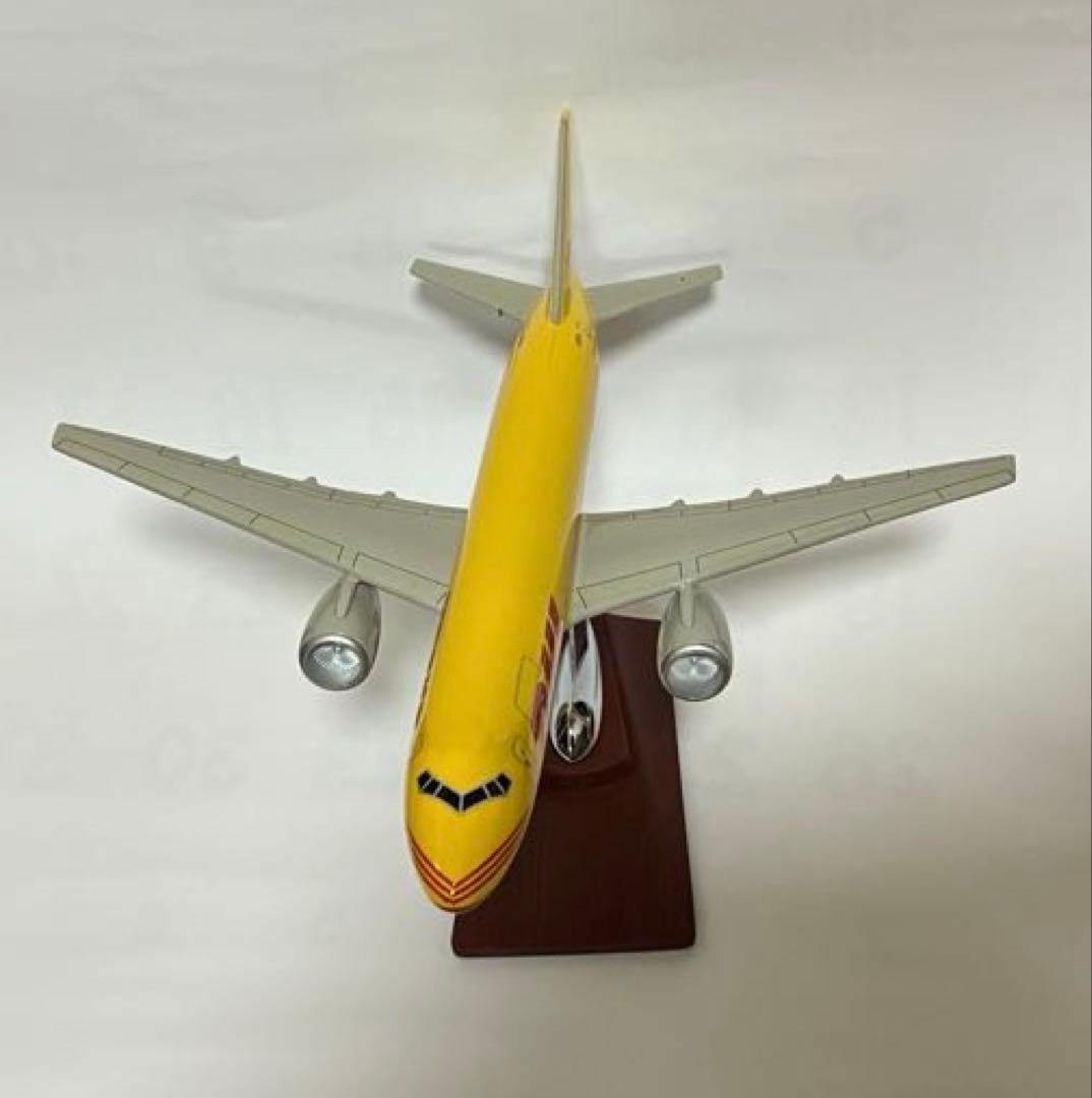 DHL 航空機モデル スタンド付