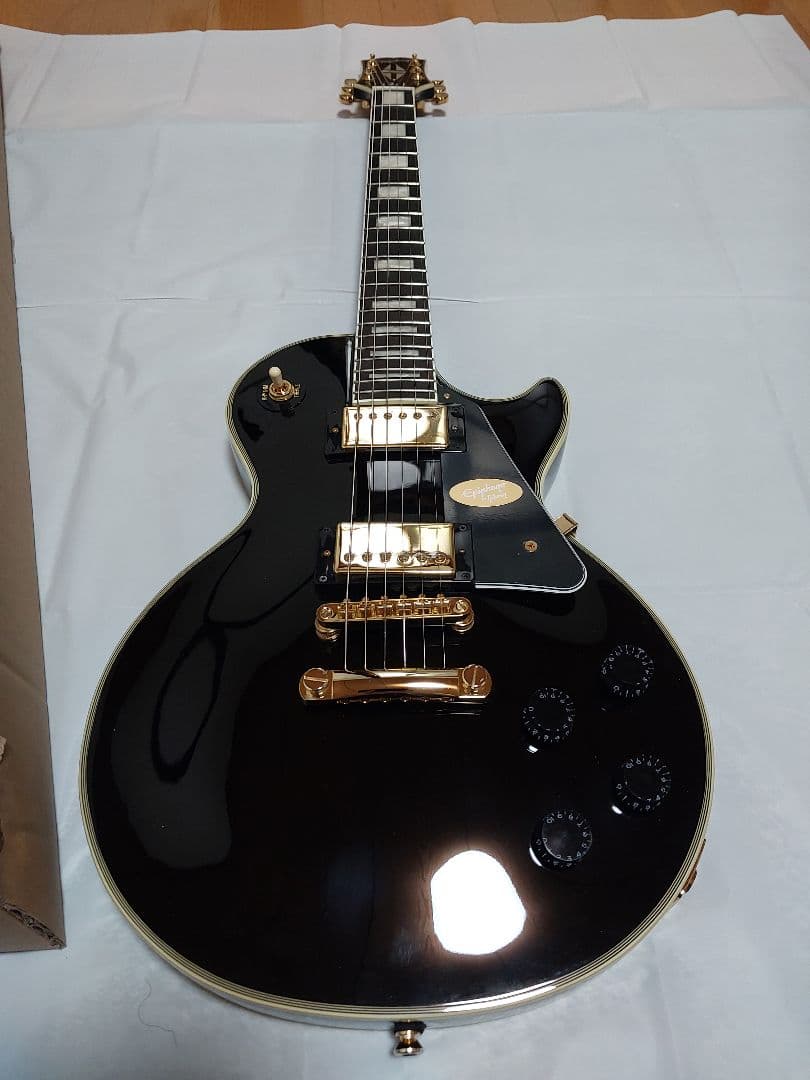 ギター Epiphone Les Paul CUSTOM Ebony