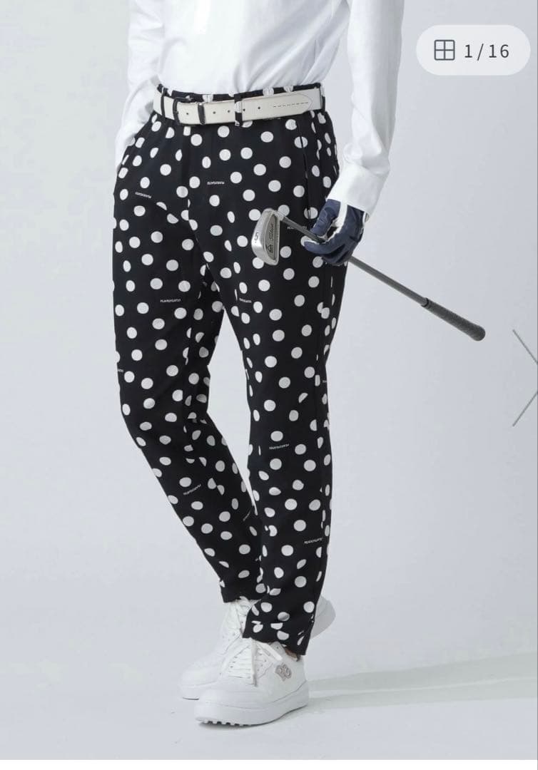 新作パーリーゲイツランダムドット　ズボン