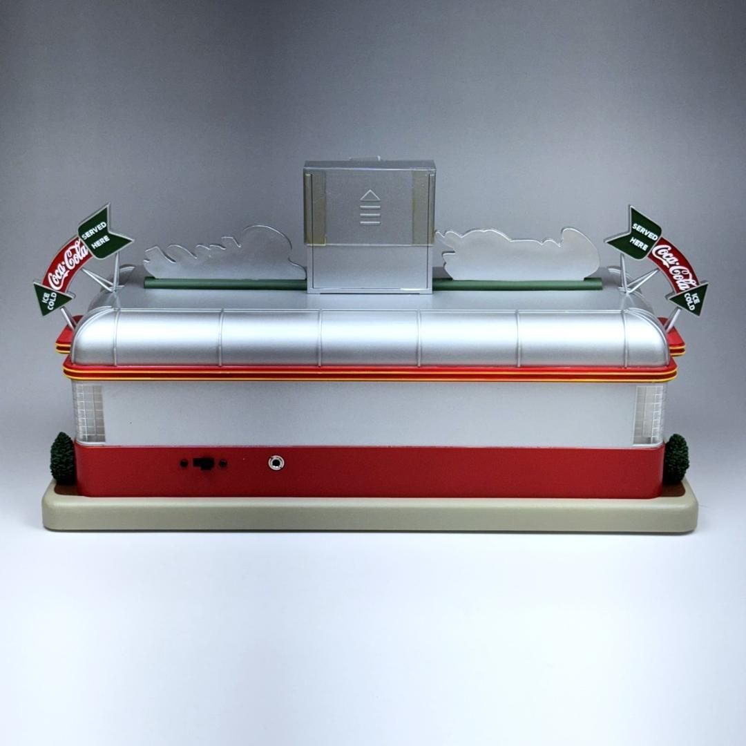 新品未使用 コカコーラ アメリカンダイナー ダンバリーミント ジオラマ クロック