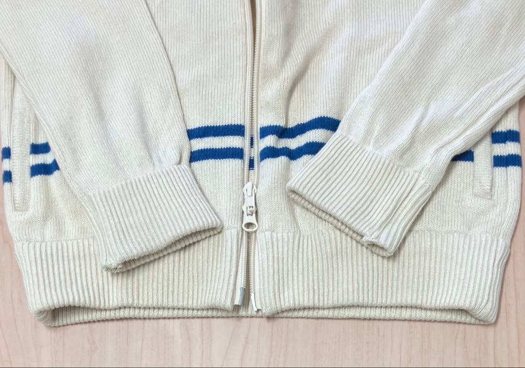 値下げPEARLY GATES クリーム色 ジャケット 89 長袖 ワッペン M