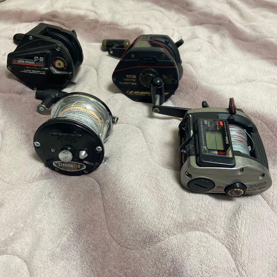 船リール　4台