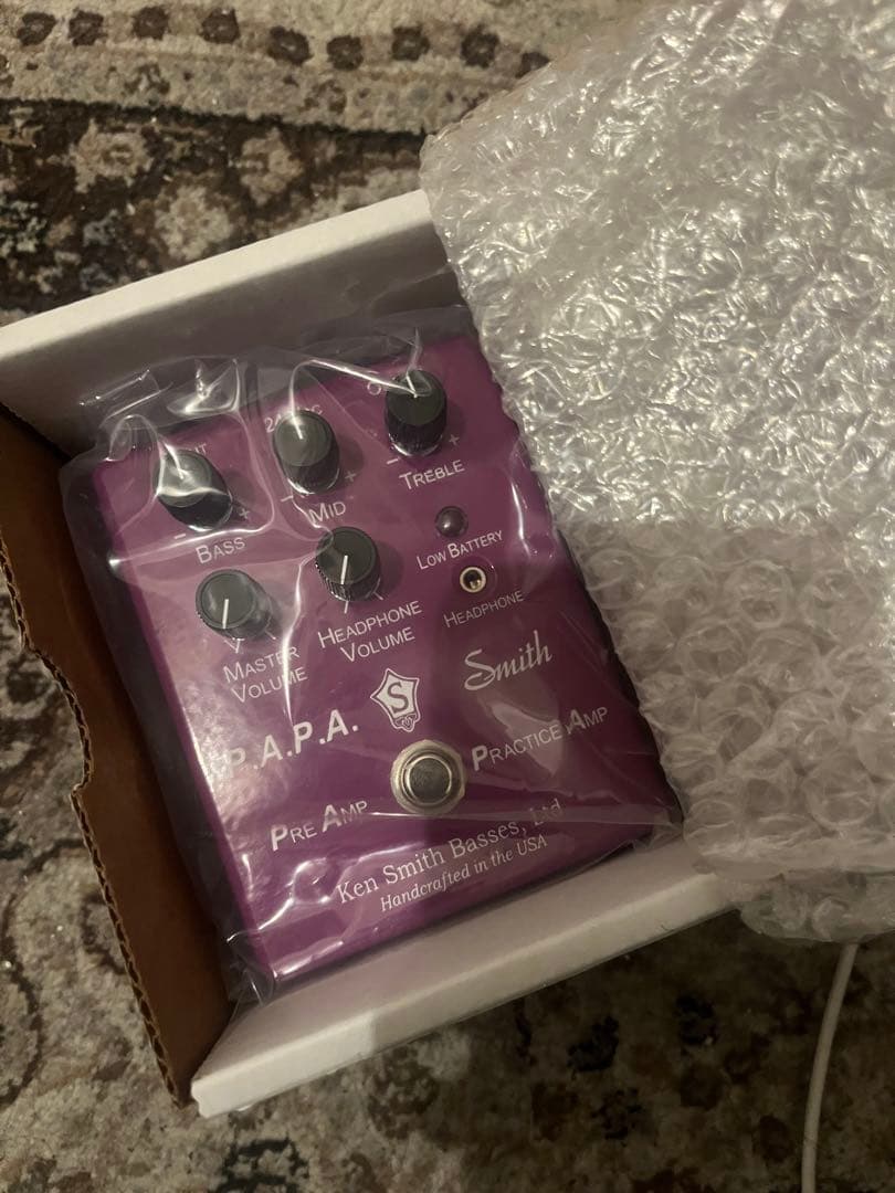 新品未使用　KEN SMITH ケンスミス P.A.P.A プリアンプ