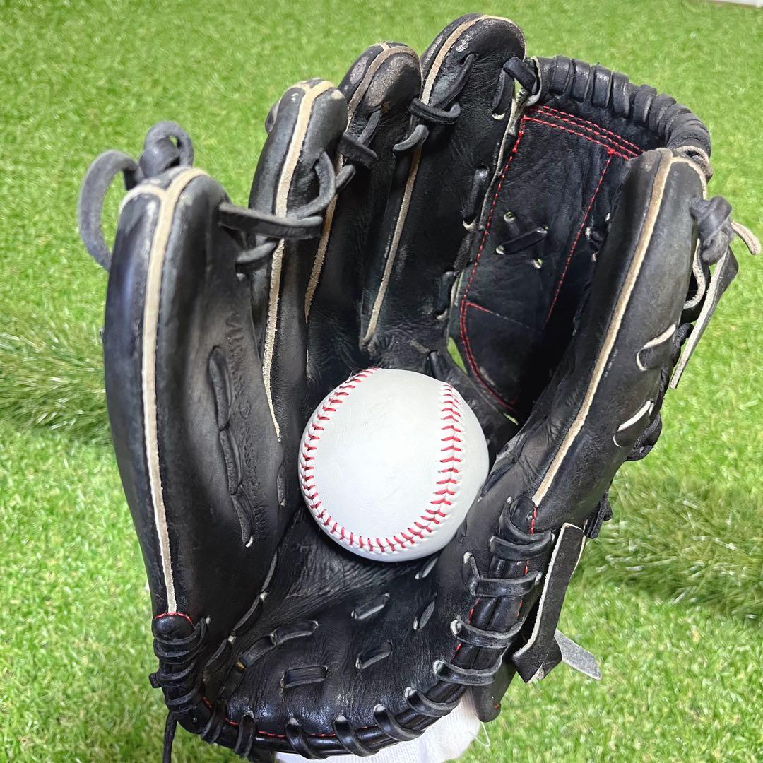 Zeems ジームス 軟式野球 左利き 投手用 オーダーグローブ 謙虚刺繍