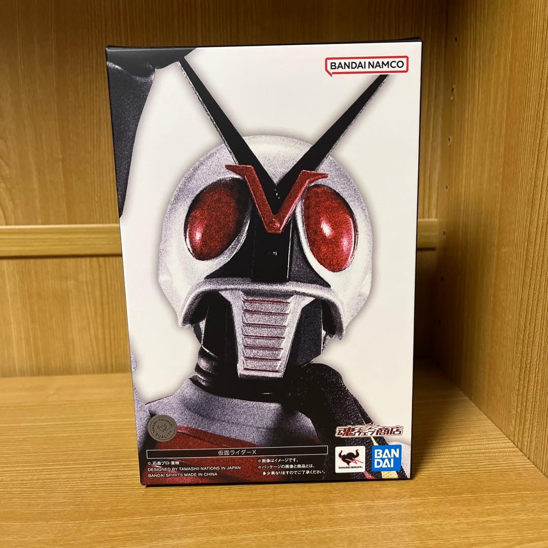 新品未開封 バンダイ s.h.figuarts 真骨彫 仮面ライダーX 昭和