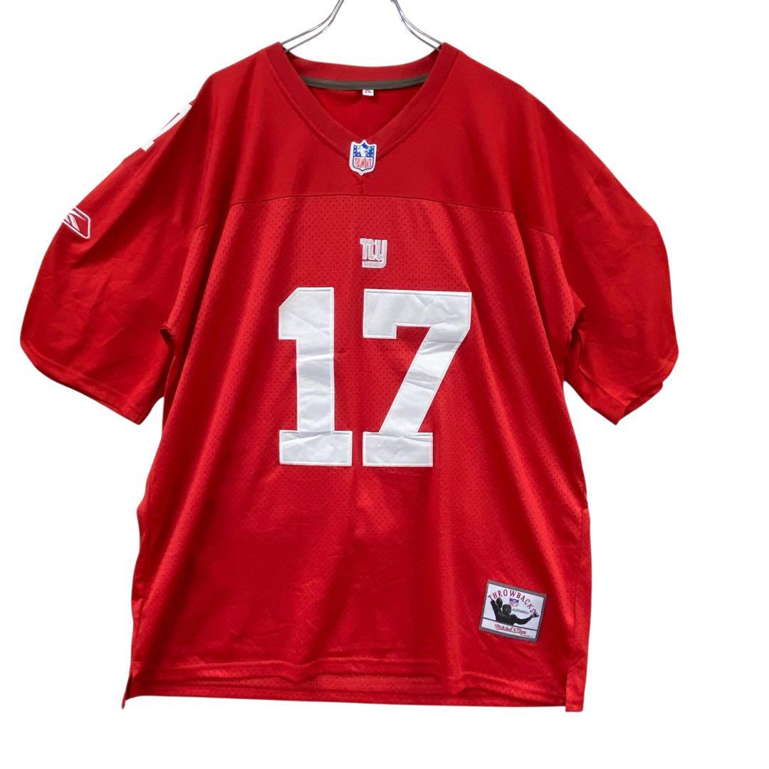 ミッチェルアンドネス 2XL NFL ニューヨークジャイアンツバレス【4541】