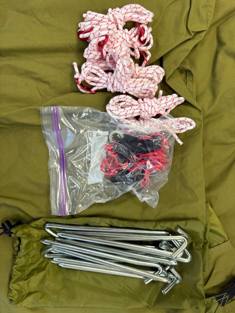 テンマクデザイン煙幕DX TC テント　➕社外前幕付き