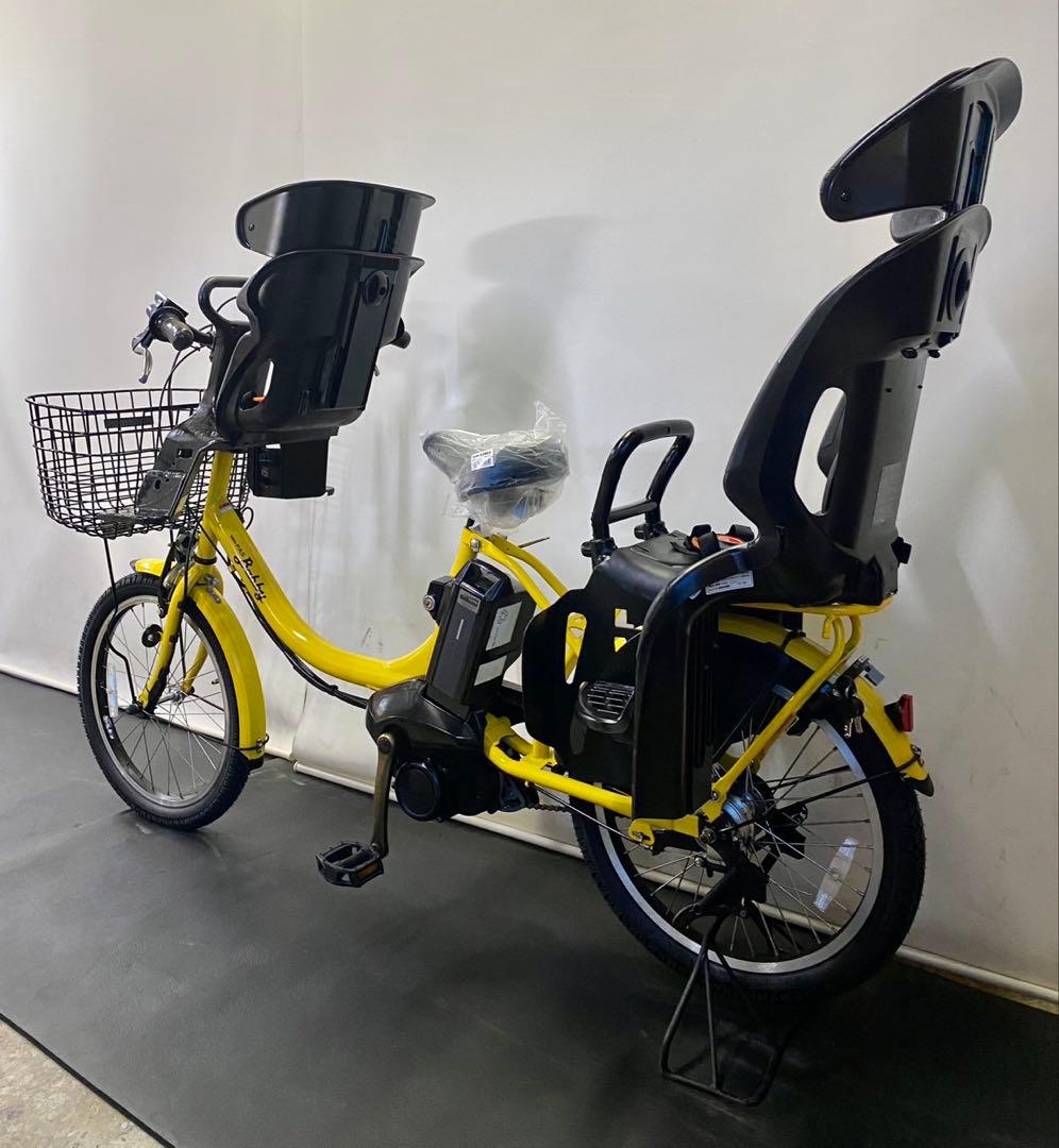 1年保証 ヤマハ　パスバビー　20インチ　子供乗せ　3人乗り 電動アシスト自転車