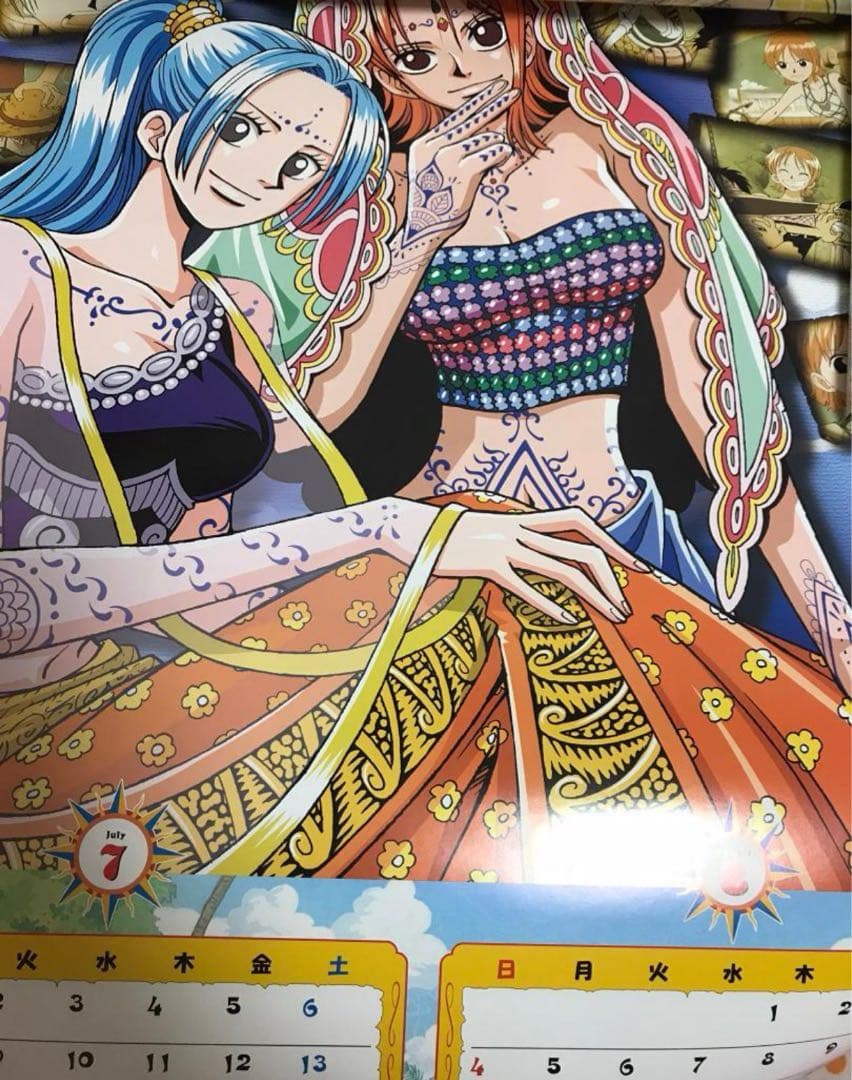 ONE PIECE ワンピース　アニメカレンダー2002