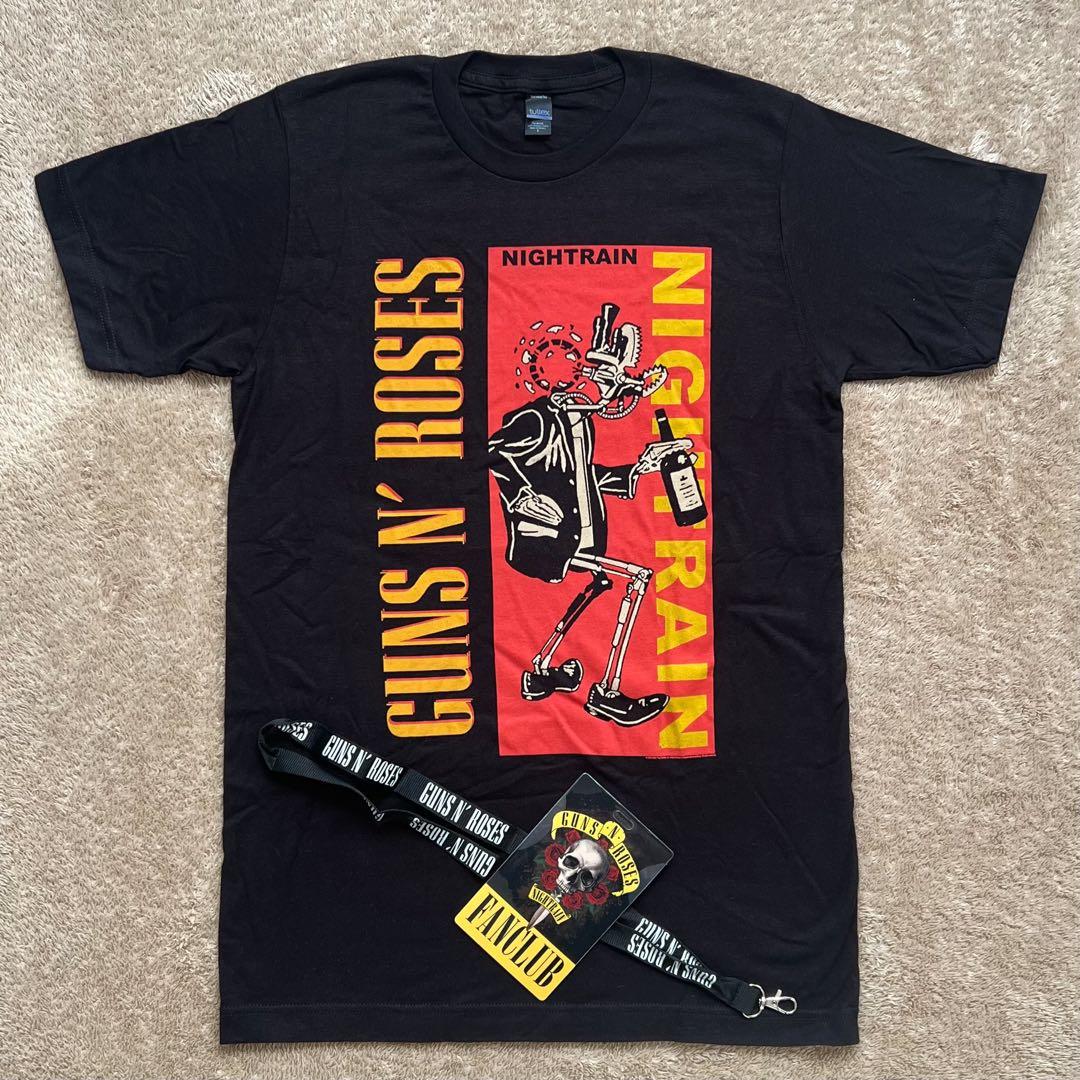 GUNSN’ROSES公式ファンクラブNIGHTRAINTシャツおまけつき
