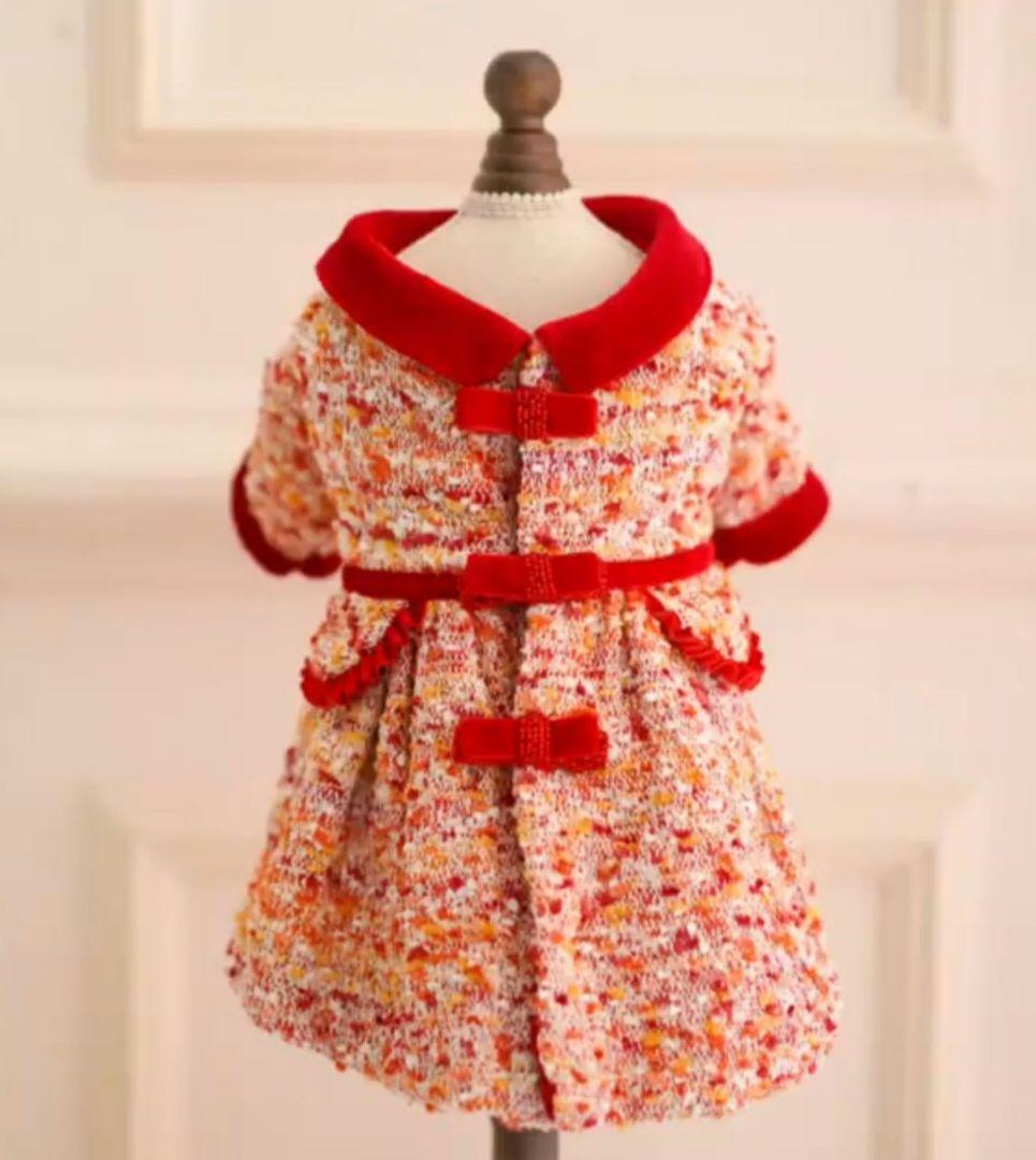 ペットアポルテ　ツイードワンピース 検/itdogs