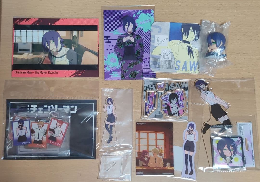 チェンソーマン アートコースター アクスタ ステッカー 他グッズセット