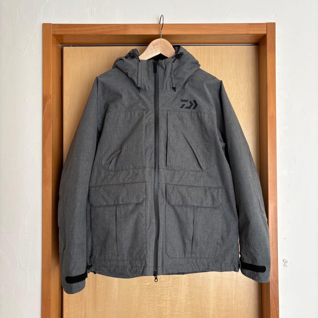 ダイワ DW-3104 レインマックス ウィンタースーツ フェザーグレー M