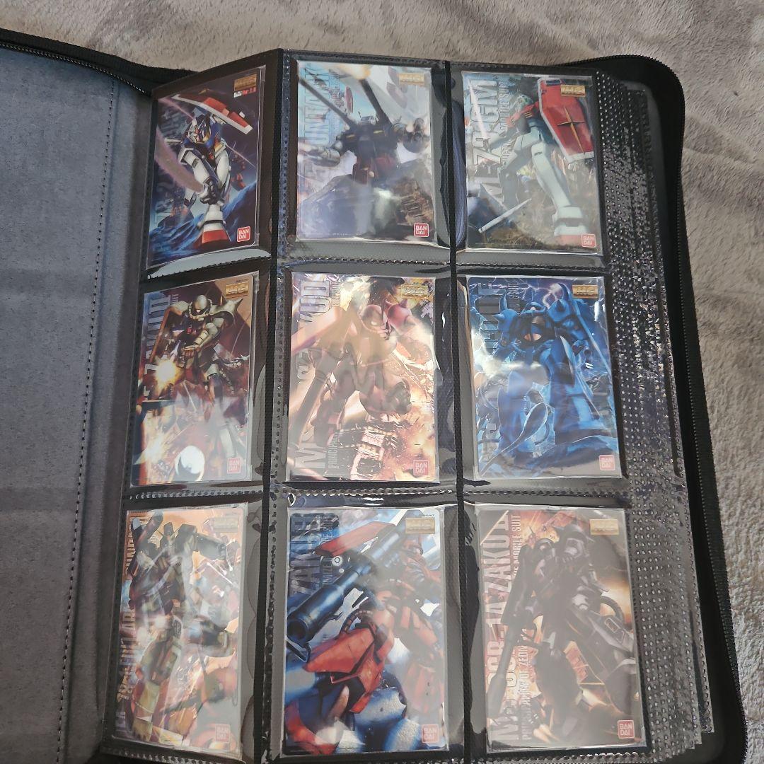 ガンプラパッケージアートカードコンプセット
