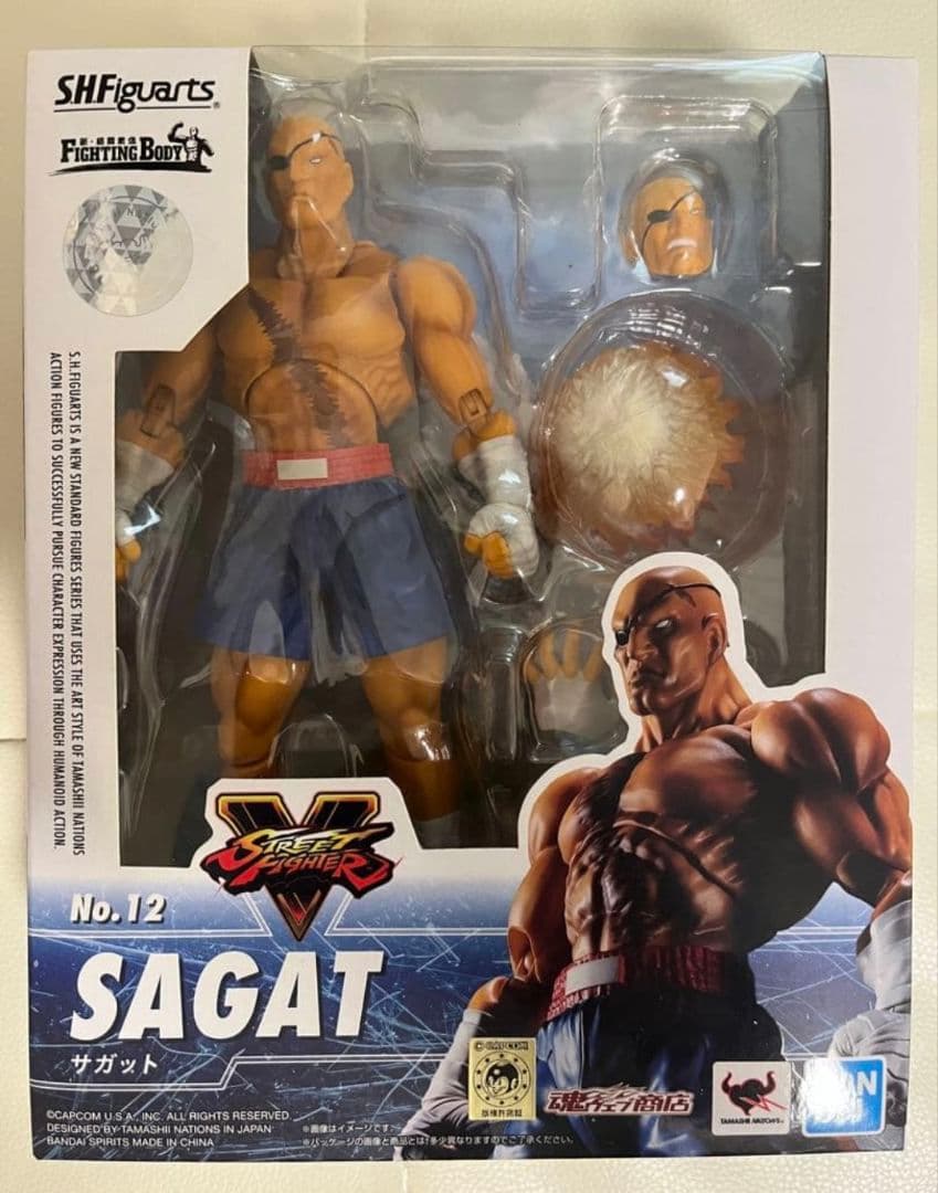 SHFiguarts サガット　ストリートファイターV フィギュアーツ