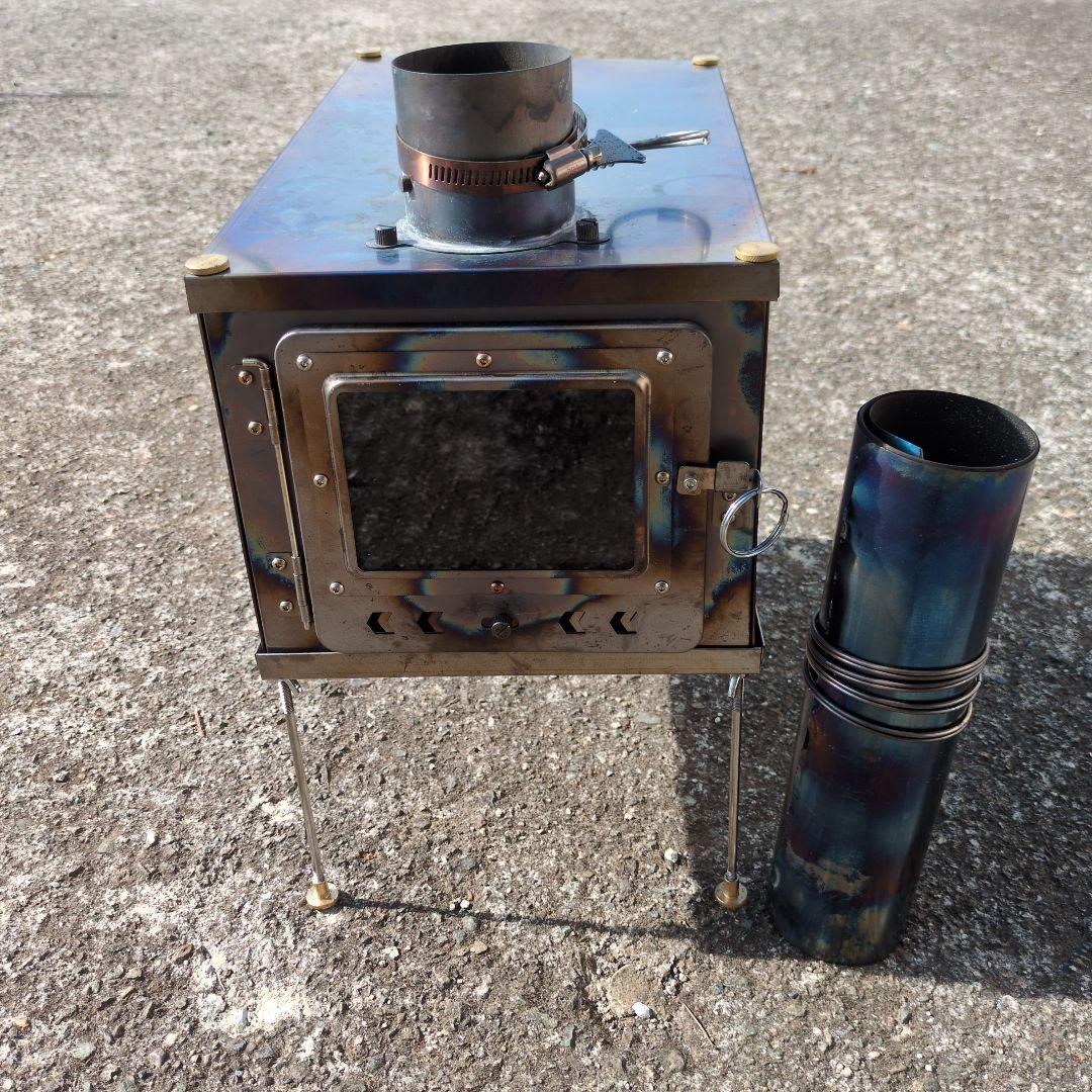 Soomloom　チタン製薪ストーブ　0.5mm　折り畳み式