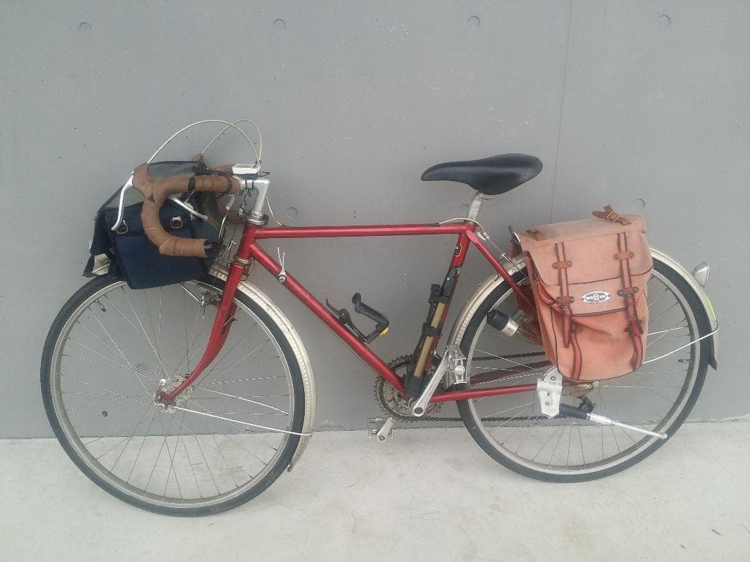 静岡直接引き取りのみ　ミヤタ　MT1000　クロモリ　ランドナー　26インチ