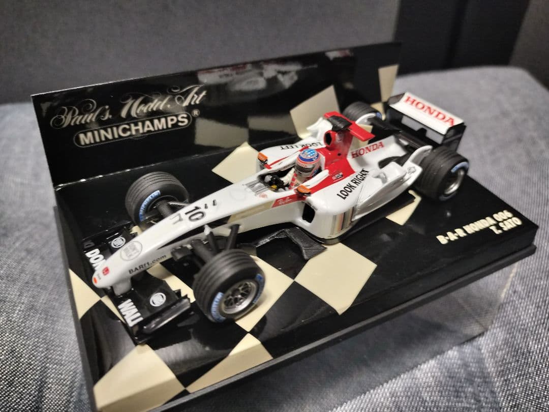 スポーツ 1/43 minichamps BAR HONDA 006 T.SATO