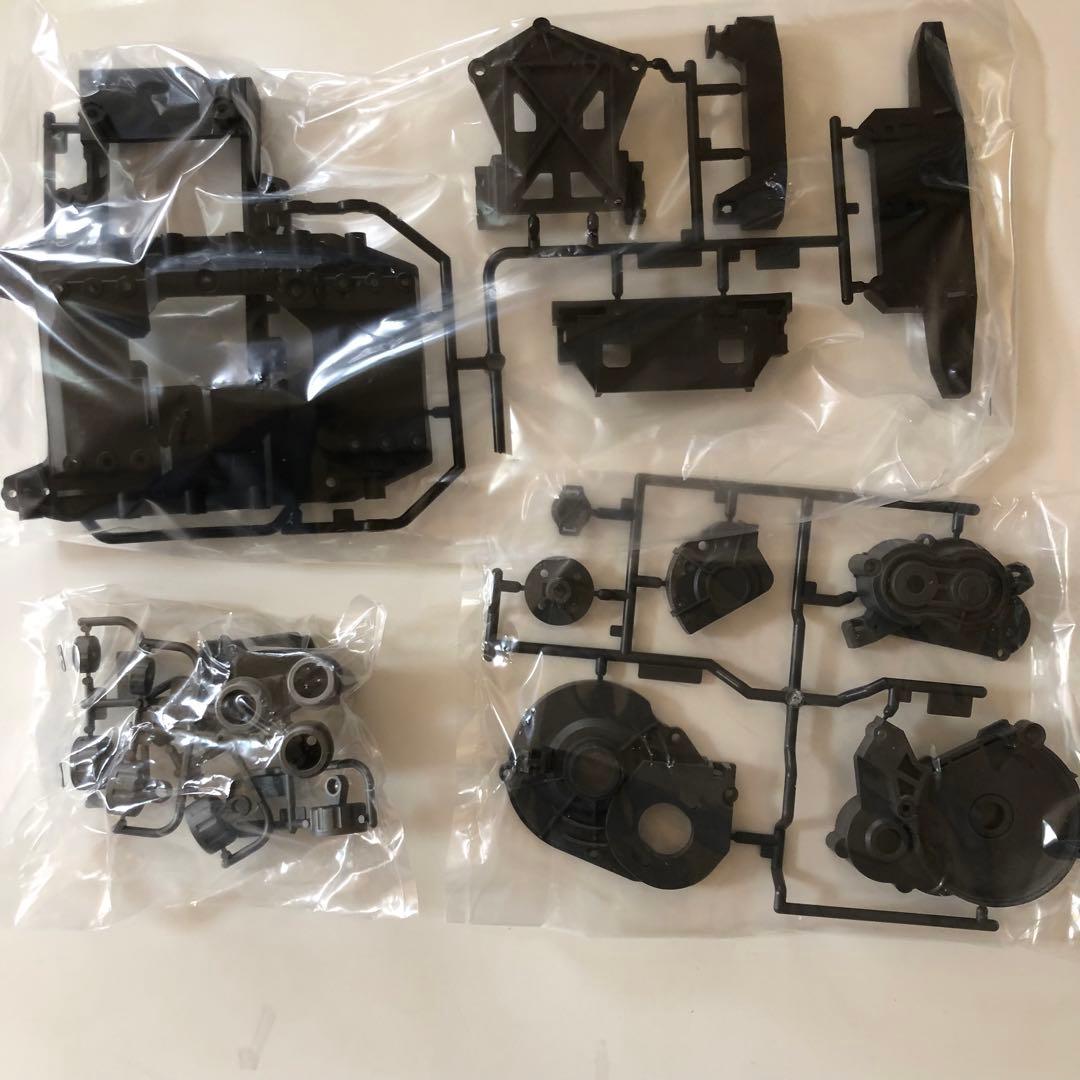 タミヤ RC トヨタランドクルーザー 300 CC-02シャーシ&アルミダンパー