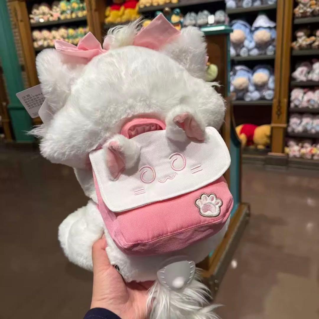 上海ディズニー　小さい旅人　おしゃれキャットマリーちゃんぬいぐるみ