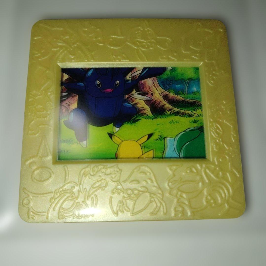 Meiji　ポケモン　ピクチャーフレーム　ヘラクロス　ピカチュウ