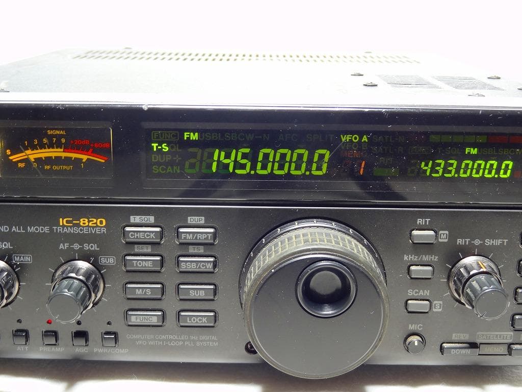 y*m様 ICOM IC-820 144・430MHzオールモードトランシーバー