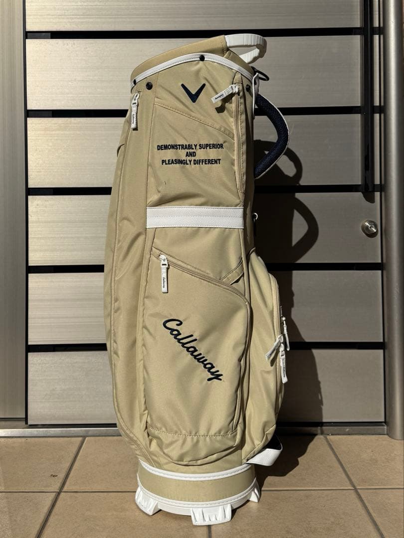 Callaway ゴルフキャディバッグ ベージュ　ユニセックス