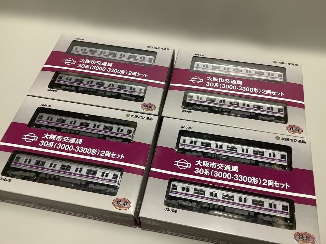 鉄道コレクション　大阪市交通局30系 谷町線　2両×4個セット