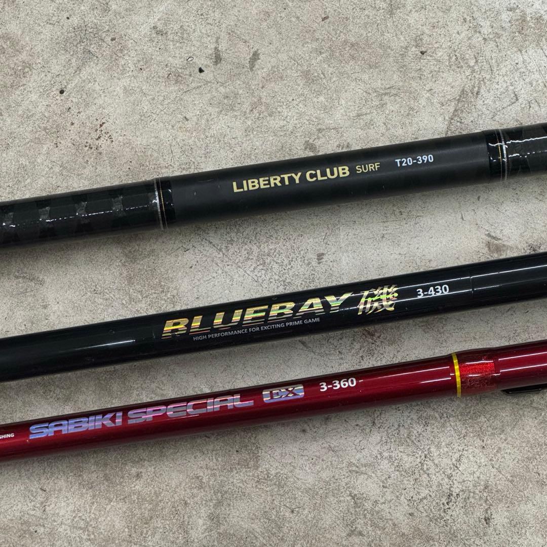 【ダイワ】リバティクラブサーフT20-390&他２本／18ネクサーブ2500