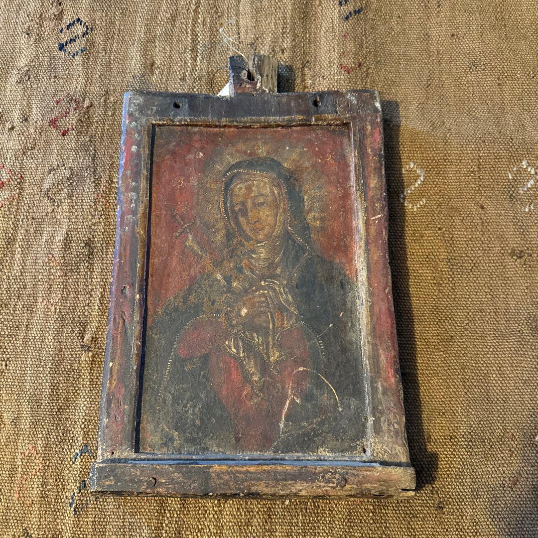 フィリピンイコン板画　聖母Ｃ