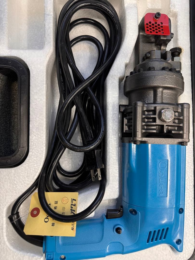オグラ 電動油圧式鉄筋切断機 HBC-316
