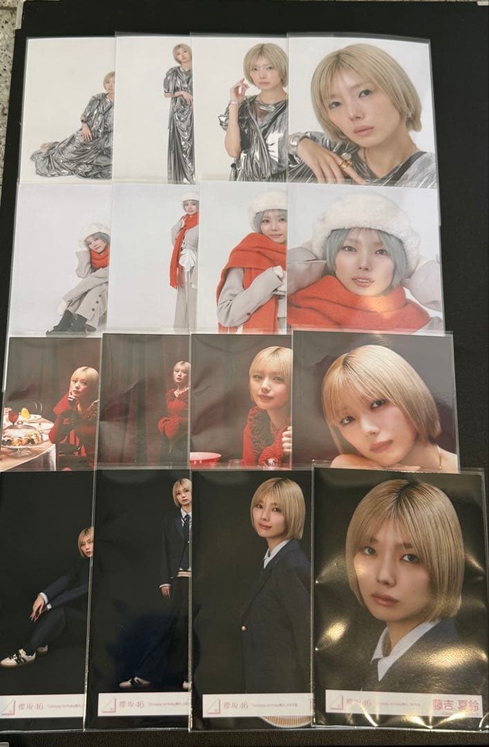 櫻坂46 Unhappy birthday構文 冬服 生写真 コンプ