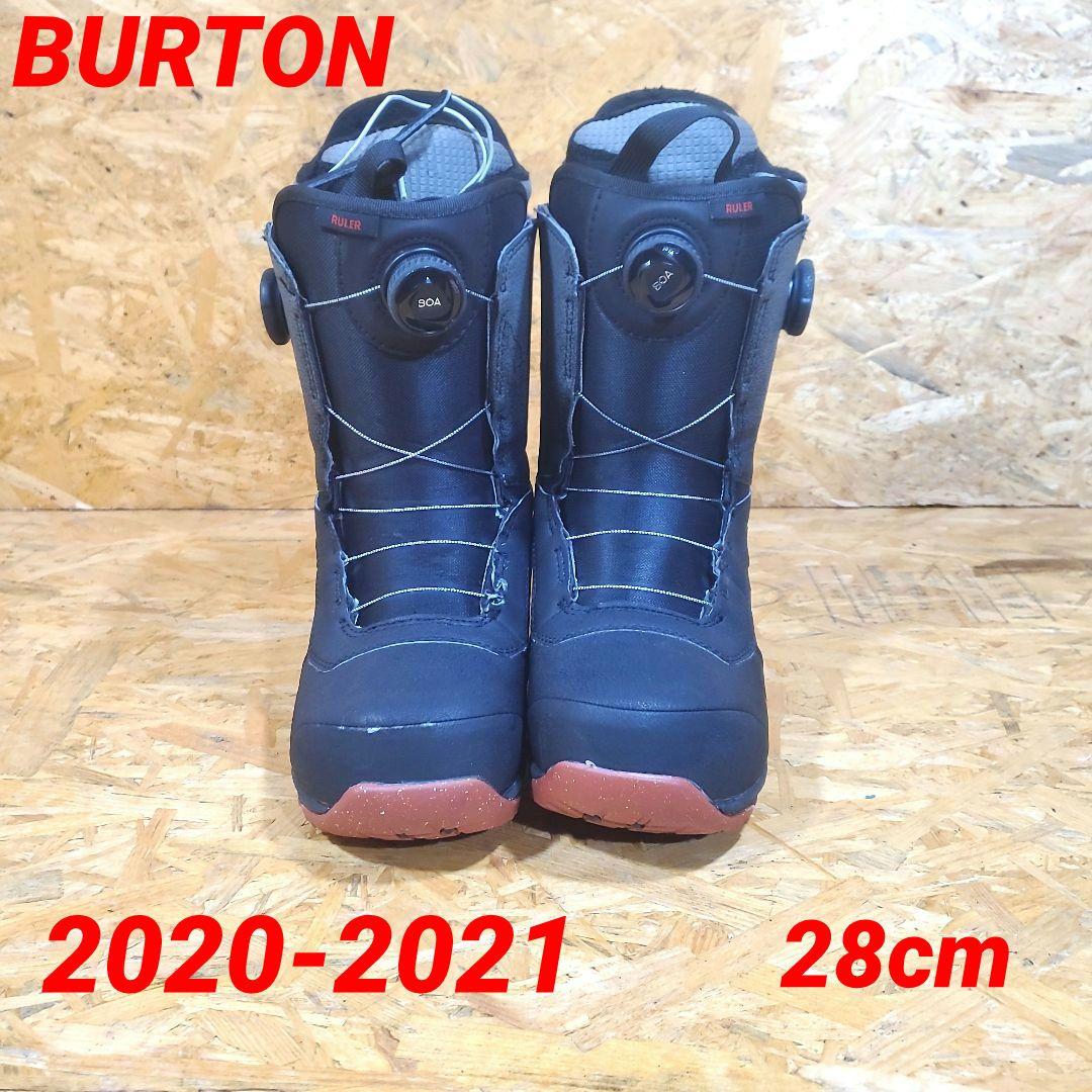 美品　ダブルBoA　BURTON　RULER　スノーボードブーツ　26021